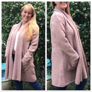 LAST 🔘 Mystical Memories Wrap Cardigan Plush Rose